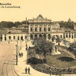 56.QUARTIER LEOPOLD, Place et gare du Luxembourg